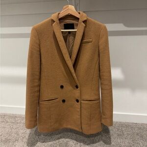 EUC Banana Republic Wool Blend Camel Blazer, Size 0